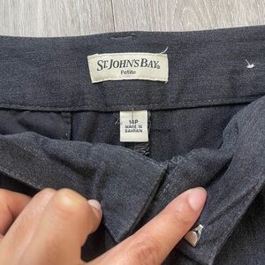 St. John's Bay Charcoal Trousers